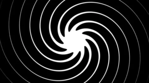 Swirly Spiral 2 alpha Stock Footage 34232765