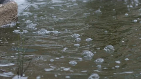 Swirly_Bubbles_SLOMO_4K Video stock 152046390