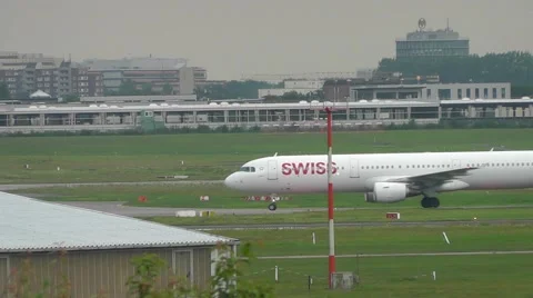 Swiss aircraft Stock Footage 54272644