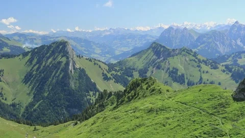 Swiss Alps Stock Footage 137208496