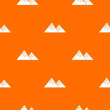 Swiss alps pattern seamless Stock Illustration