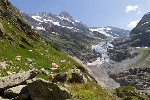 Swiss alps Foto stock