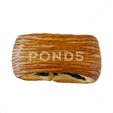 Swiss bread on white background-2 PSD Template