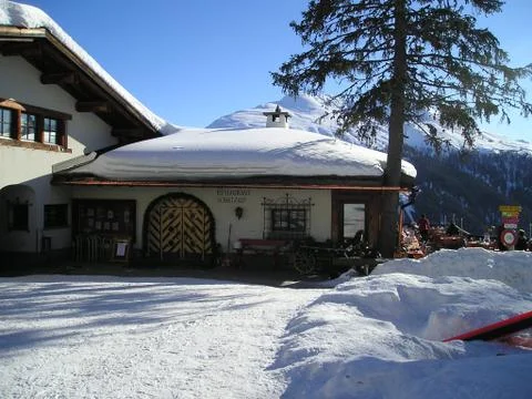 Swiss Chalet Fotos Stock