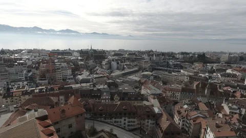 Swiss City Stock Footage 130152394