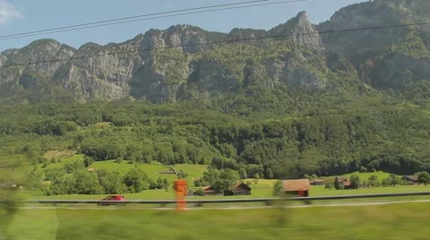 Swiss Driving Plate Stock Footage 67597065