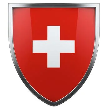 Swiss flag Stock Illustration
