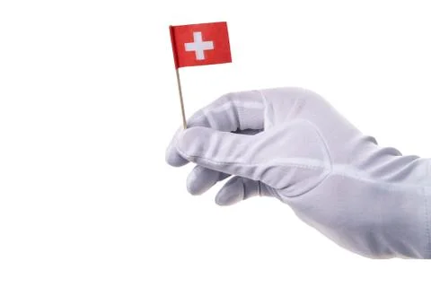 Swiss flag Stock Photos