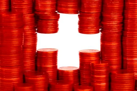 Swiss flag Stock Photos