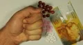 Swiss Franc CHF, Counting Drugs and Money, Health Care, Colorful Pills HD Footage