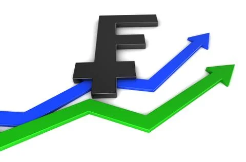 Swiss Franc Stock Illustration