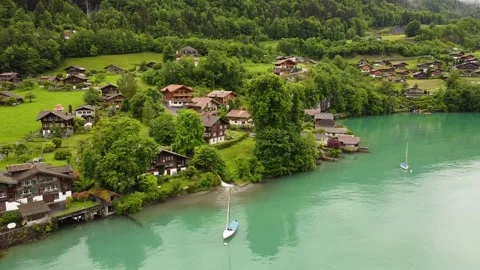 Swiss Interlaken Video stock 286035336