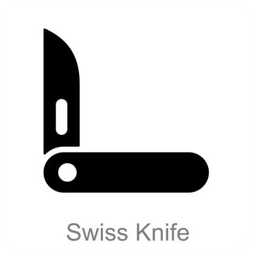 Swiss Knife Stock Illustration