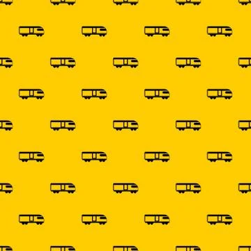 Swiss mountain train pattern Illustrazione stock