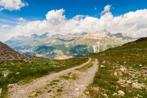 Swiss mountains Stock Photos