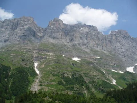 Swiss mountains Stock Photos