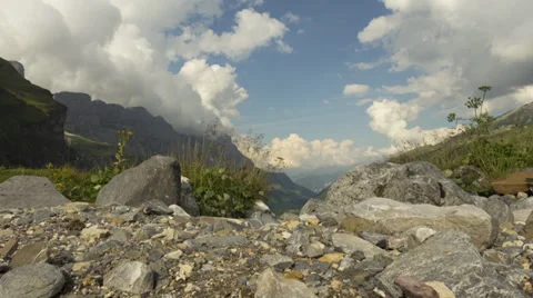 Swiss Mountains time lapse Video stock 27508505