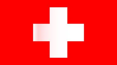 Swiss National Flag Stock Illustration