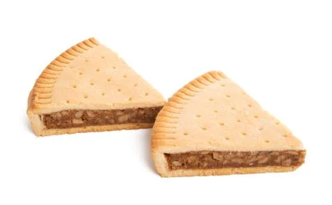 Swiss pie with nuts Stock Photos