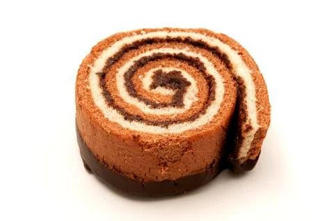 Swiss roll Stock Photos