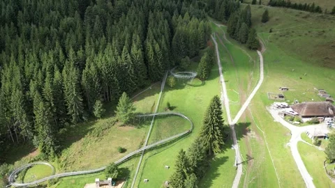 Swiss roller bahn Stock Footage 264865214