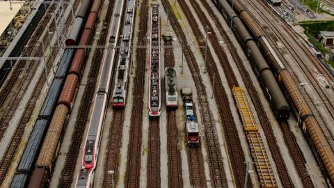 Swiss Train Stock Photos