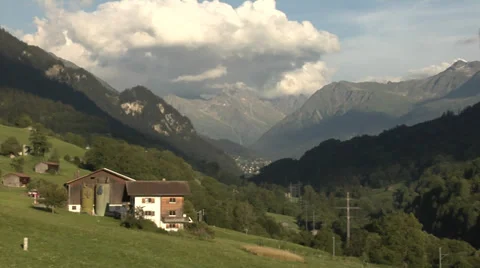 Swiss valley. Stock-Footage 31831317