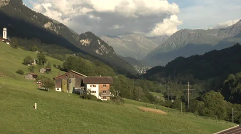 Swiss valley. Stock-Footage 31837618