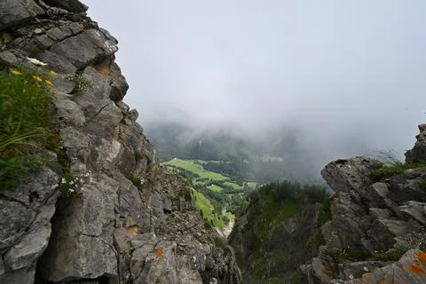 Swiss valley Stock Photos