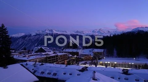 Swiss village Stock Photos