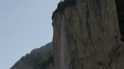 Swiss Waterfall Video stock 1013180