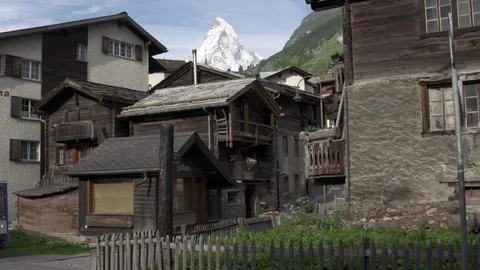 Swiss Zermatt Stock Footage 83434321