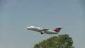 Swissair jet taking off HD Footage