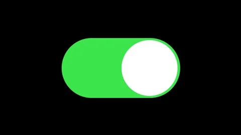 Switch On and Off Button on Phone and Tablets Screens Stock Footage 121755213