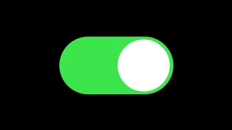 Switch On and Off Button on Phone and Tablets Screens 動画素材 121755220