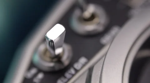 Switch On and Off Stock Footage 49644282