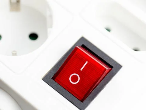 Switch and sockets Stock Photos