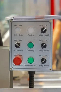 On Off Switch Board Stock Photos