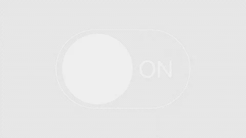 Switch on off button animated. Stock Footage 340079212
