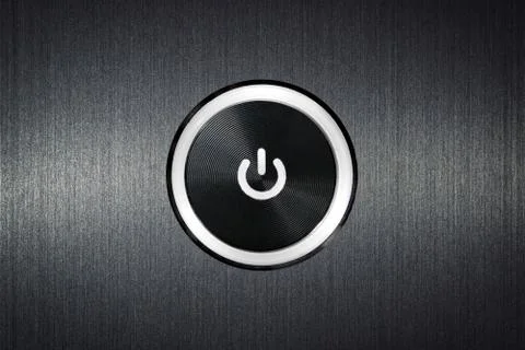 Switch button on off Stock Photos