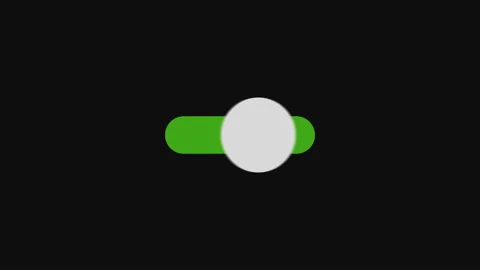 Switch button red green phone open close 4K 1920x1080 HD slim Stock Footage 142837041