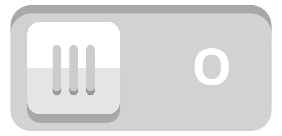 Switch button. Toggle control element. Slider button イラスト素材