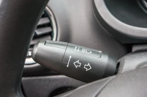 Switch in the car Stock Photos