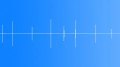 Switch clicks, metal toggle switch back and forth x4 -ver A Sound Effect