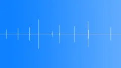 Switch clicks, plastic toggle switch back and forth x4 Sound Effect