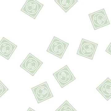 Switch contactless glyph seamless pattern イラスト素材
