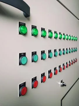 Switch control Box Stock Photos