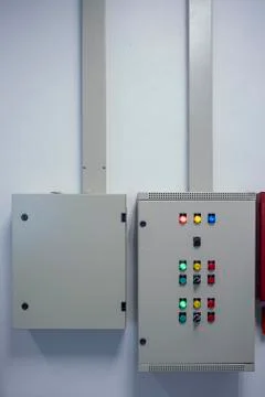 The Switch control Box Stock Photos