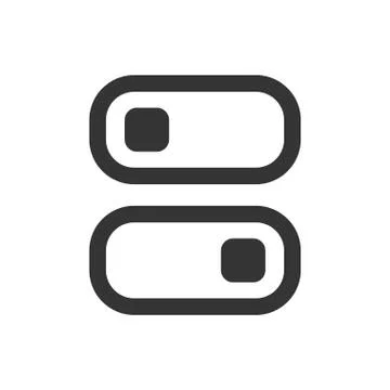 Switch Control Icon Stock Illustration