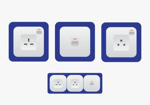 Switch design Stock Illustration